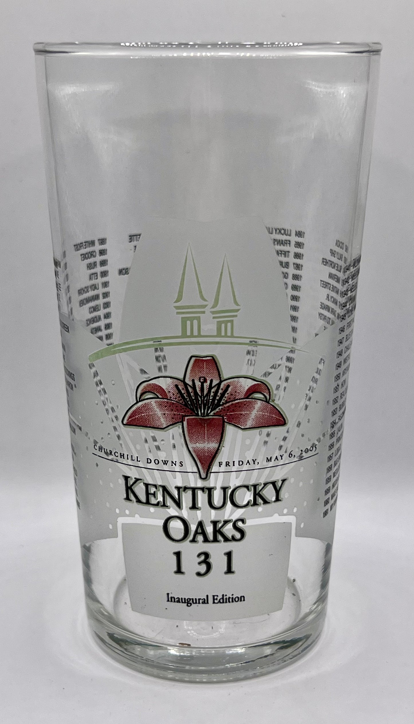 2005 Kentucky Oaks Glass