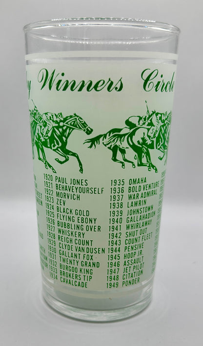 1965 Unofficial Kentucky Derby BAR Glass