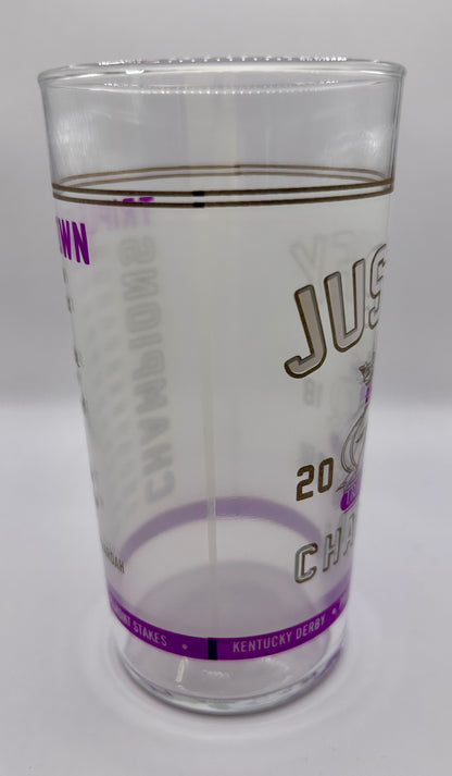 2018 Unofficial Triple Crown Winner BAR Glass