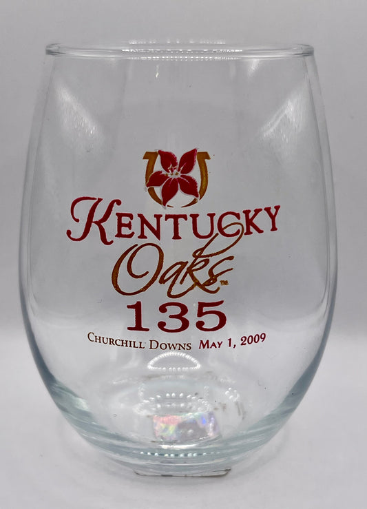 2009 Kentucky Oaks Glass