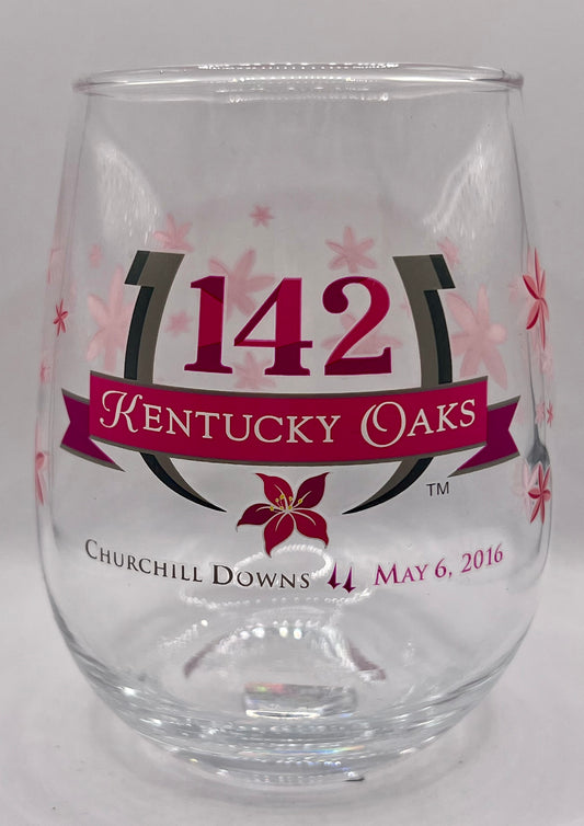 2016 Kentucky Oaks Glass