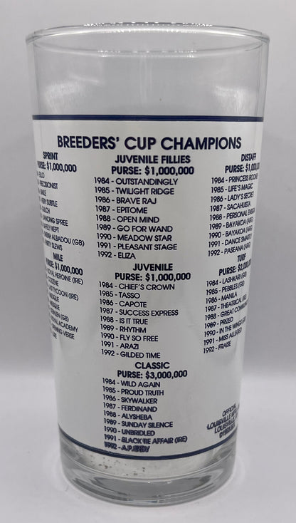 1993 Breeders' Cup Glass