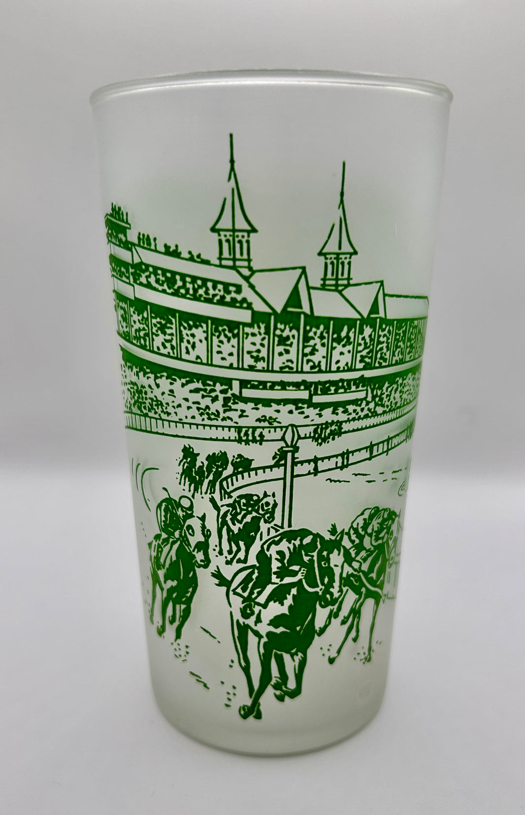Verre Vintage Kentucky Derby 1980 - Souvenir Verre - Course De Chevaux - État Neuf