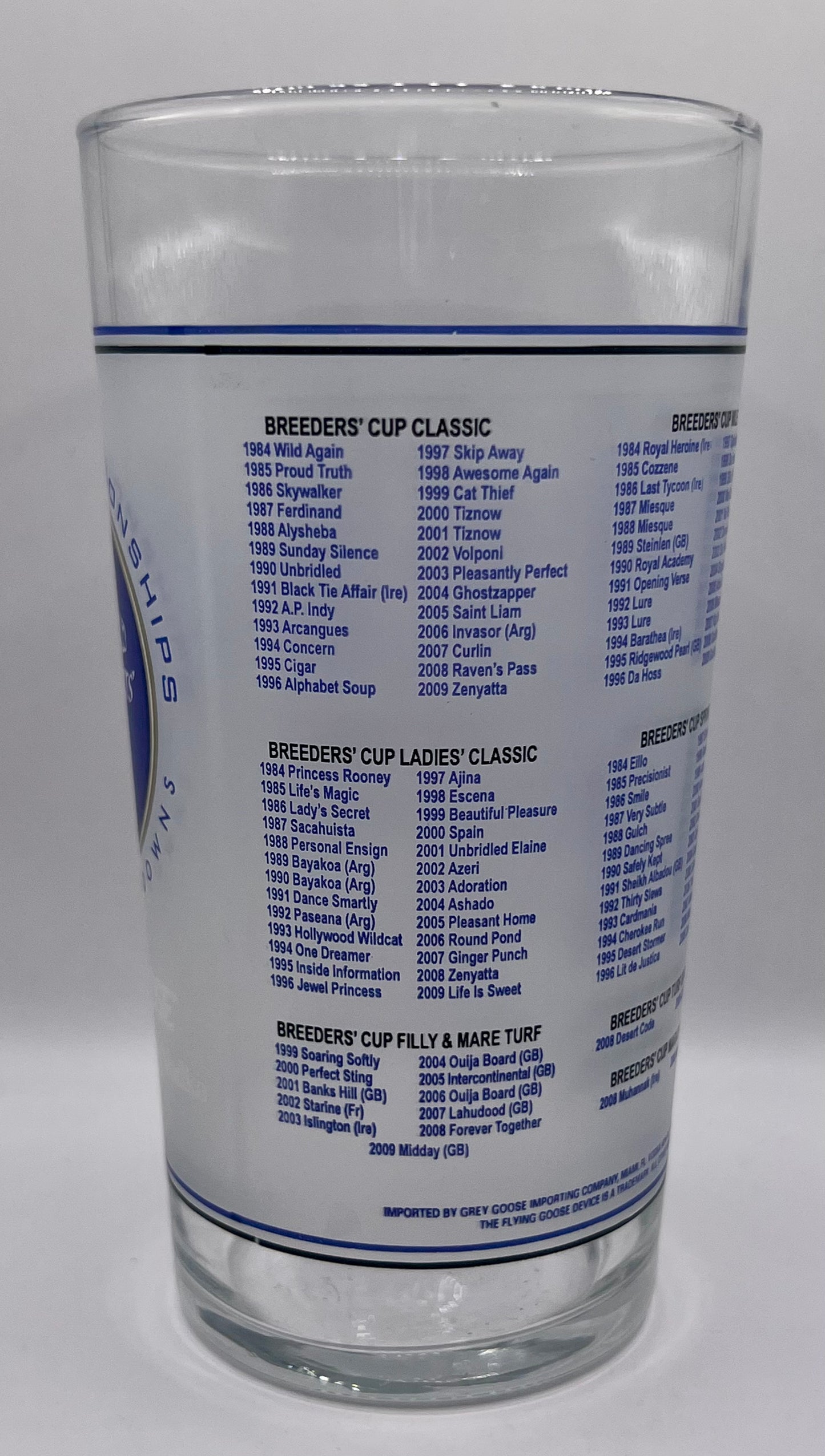 2010 Breeders' Cup Glass