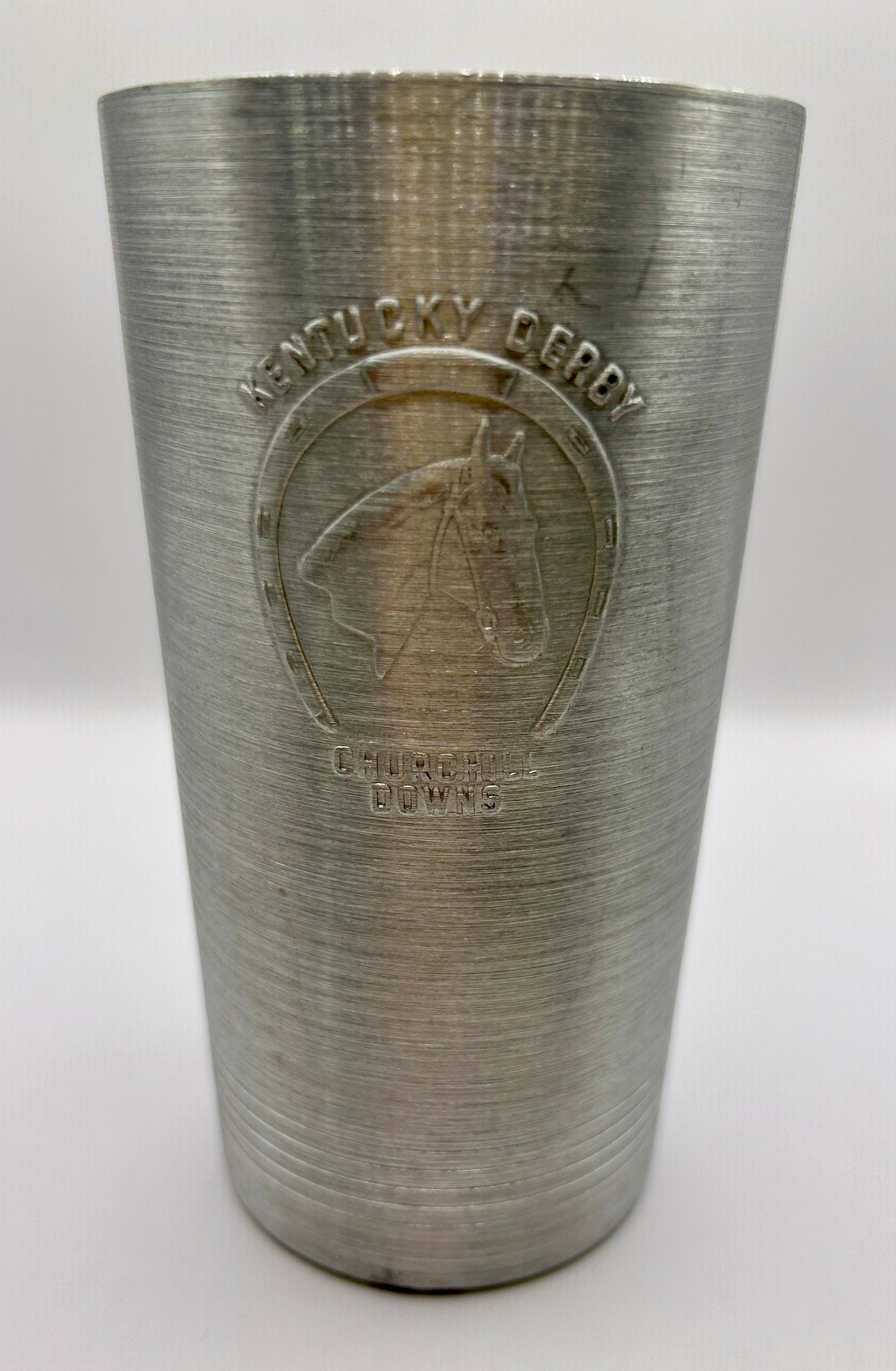 1940 Kentucky Derby Aluminum Glass