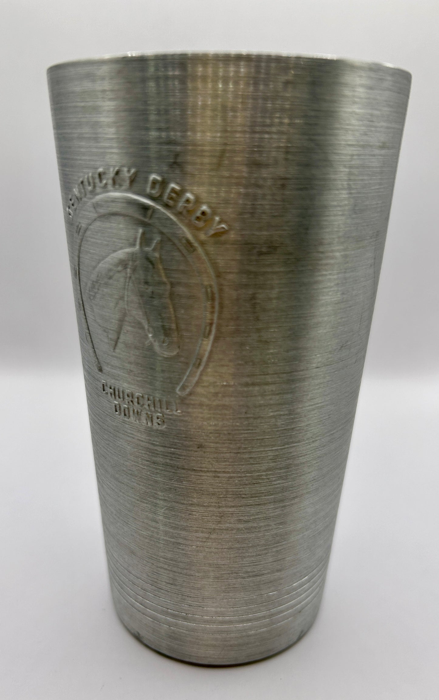 1940 Kentucky Derby Aluminum Glass