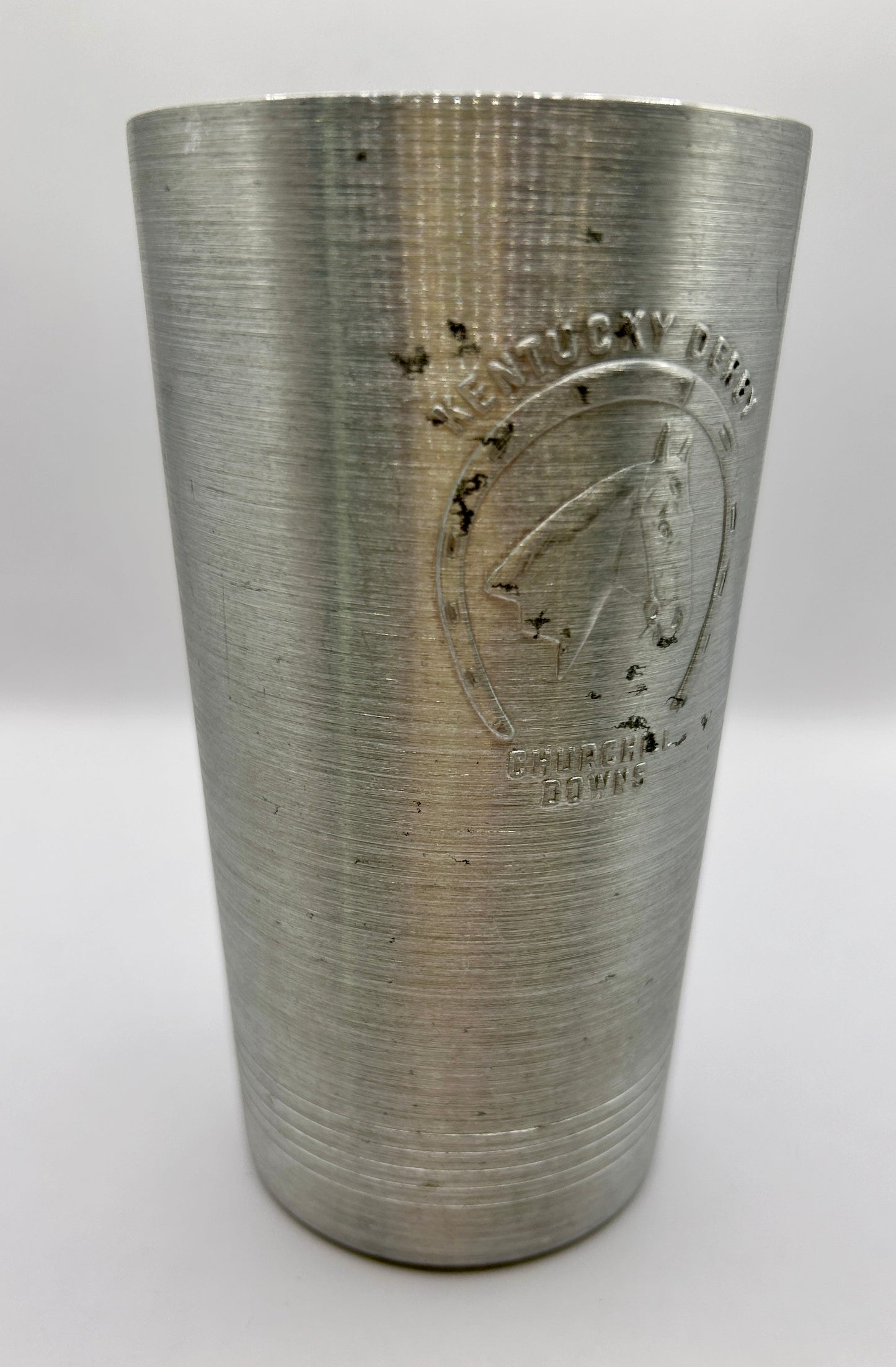 1940 Kentucky Derby Aluminum Glass