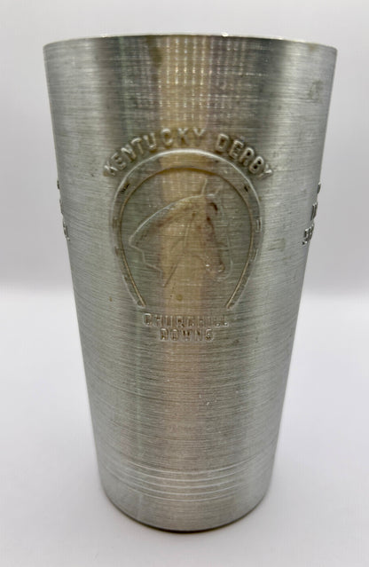 1940 Kentucky Derby Aluminum Glass - French Lick