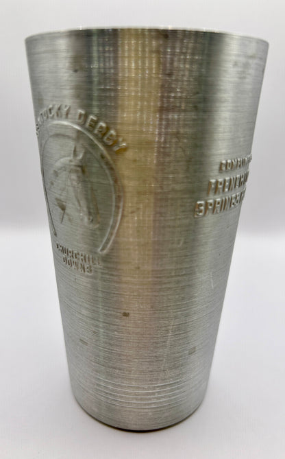 1940 Kentucky Derby Aluminum Glass - French Lick