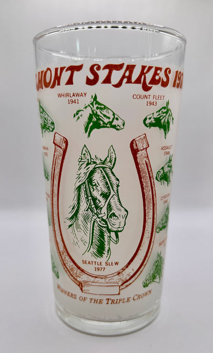 1978 Belmont Stakes Glass