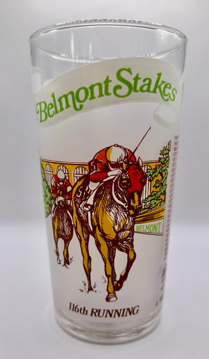 1984 Belmont Stakes Glass