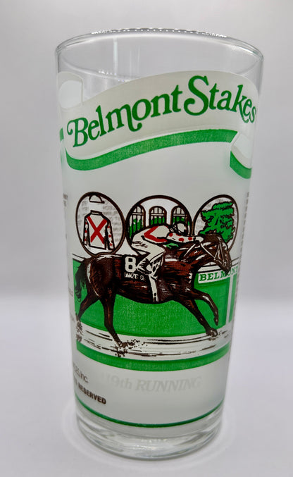 1987 Belmont Stakes Glass