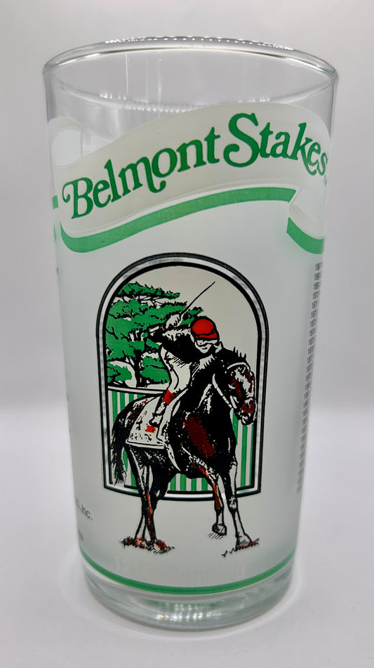 1989 Belmont Stakes Glass